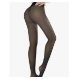 Fleece Lined Tights Plus Size For Women