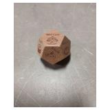 Wooden Food Decision Die-2
