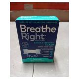 Breathe Right Extra Strength Clear Nasal Strips - 44 Count EXP:9/30/29