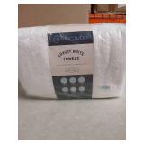 Macouba Luxury White Cotton Towels 600 GSM