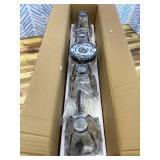 Industrial Bathroom Vanity Lights: 4 Lights Black and Gold Vintage Metal Cage Wall Sconces - Rustic Farmhouse Lightning Fixture Over Mirrors Cabinet for Home Hallway