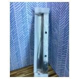 Waterfall Spillway Fountain 304 Stainless Steel Water Pool Fountain with Wider Water Flow Platform,Pool Waterfall for Outdoor Garden and Patio Decorations(35.5 Inch)