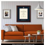 Retails for $205! Liberty University 13" w x 17" h Diploma Frame - Fits a master