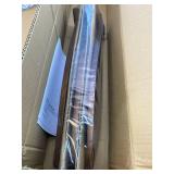 Retails for $117! 36 Inch Flush Mount Ceiling Fans with Lights and Remote, Dimmable, 5 Blades Wood Ceiling Fan with Light, Low Profile Outdoor Indoor Modern Ceiling Fan for Bedroom Patio (Black Walnut