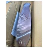 Retails for $117! 36 Inch Flush Mount Ceiling Fans with Lights and Remote, Dimmable, 5 Blades Wood Ceiling Fan with Light, Low Profile Outdoor Indoor Modern Ceiling Fan for Bedroom Patio (Black Walnut