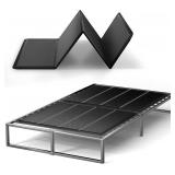 Large Double Bed 10MM, Folding Spring Box, Light and Thin Bed, Bed Support Flat Noodles,Queen Size 60x80