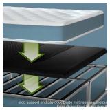 Large Double Bed 10MM, Folding Spring Box, Light and Thin Bed, Bed Support Flat Noodles,Queen Size 60x80