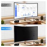 34 Inch Computer Privacy Screen Filter for 21:9 Aspect Ratio Widescreen Monitor Removable Computer Monitor Privacy Shield - Eye Protection Anti Glare Blue Light Filter