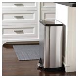 Retails for $130! simplehuman 38 Liter / 10 Gallon Rectangular Kitchen Step Trash Can, Brushed Stainless Steel