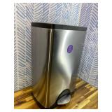 Retails for $130! simplehuman 38 Liter / 10 Gallon Rectangular Kitchen Step Trash Can, Brushed Stainless Steel