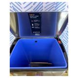 Retails for $130! simplehuman 38 Liter / 10 Gallon Rectangular Kitchen Step Trash Can, Brushed Stainless Steel