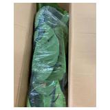 Artificial Monstera Deliciosa Plants, 4FT Faux Monstera Plant with White Planter, Swiss Cheese Plant with Green Leaves Stems, Fake Tropical Silk Tree for Indoor Office House Living Room Home Decor