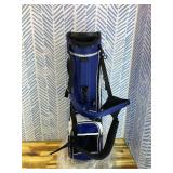 Lightweight Golf Stand Bag with 4-Way Full-Length Divider, Foldable Base & Dual Straps
