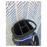 Lightweight Golf Stand Bag with 4-Way Full-Length Divider, Foldable Base & Dual Straps