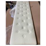 Retails for $300! Veanerwood Storage Bench, 51-Inch Storage Ottoman Bench, 30 Gallons, Large Storage Ottoman, Modern Faux Leather Ottoman with Storage for Living Room, Bedroom, Entryway, Hallway, Offi