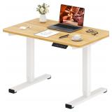 Small Adjustable Stand Up Desk for Children,One-Piece Standing Desk 31.5 x 19.7 Inch, Home Office Desk Computer Workstation, Maple