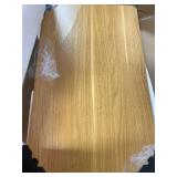 Small Adjustable Stand Up Desk for Children,One-Piece Standing Desk 31.5 x 19.7 Inch, Home Office Desk Computer Workstation, Maple