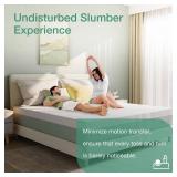 Retails for $180! Novilla Twin Mattress,10 Inch Gel Memory Foam Mattress for Suppotive &Pressure Relieving, Medium Firm Feel in a Box,Bliss