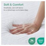 Retails for $180! Novilla Twin Mattress,10 Inch Gel Memory Foam Mattress for Suppotive &Pressure Relieving, Medium Firm Feel in a Box,Bliss