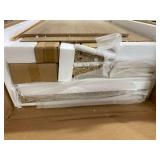 Rattan Nightstand with Charging Station USB Port Led Lights and 3 Storage Drawers, Bedroom Furniture Night Stand Bedside Table Bed Side Table End Table Sofa Table (1 Pack)