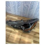 Retails for $123! Auto Dynasty LED Projector Headlight Lamp Compatible with Toyota Corolla Sedan Base/L/LE 2020-2024, Driver Left Side, Black Housing Amber Corner