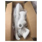 Female Mannequin Dress Form Faceless 70 Inches Adjustable Mannequins Dress Model Full Body Plastic Detachable Mannequins Stand Display Mannequin Head Metal Base (White)