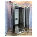 Retails for $208! 35.8 Inch Stainless Steel Kitchen Sink, 201 Stainless Steel Freestanding Sink with Pull Down Tap, Undermount Single Basin & Adjustable Feet for Home/Commercial Use (Silver)