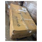 Retails for $208! 35.8 Inch Stainless Steel Kitchen Sink, 201 Stainless Steel Freestanding Sink with Pull Down Tap, Undermount Single Basin & Adjustable Feet for Home/Commercial Use (Silver)