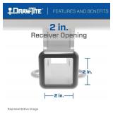 Retails for $234! Draw-Tite 76310 Class 4 Trailer Hitch, 2 Inch Square Receiver, Compatible with 2020-2026 Jeep Gladiator.