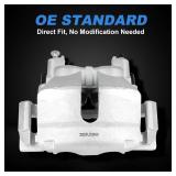 Retails for $150! Front Left & Right Brake Calipers w/Brackets 18-B4974 & 18-B4975 Compatible with Ford F-150 2005 2009, for Lincoln Mark LT 2006 2008 5L3Z2001AA, 5L3Z2B121AA, 6L3Z2001A, 6L3Z2B121AA,6