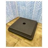 US Weight 40 Pound Umbrella Base - Weighted Umbrella base For Use With Patio Table Heavy Duty Base- 4 Stem Accommodates 1 -1.5 Pole Sizes - Bronze