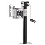 VEVOR 5000 lbs Dynamic Load Capacity, Heavy Duty Swivel Bolt-on Trailer Jack, 14.3" Lift Trailer Jack Stand with Handle for RV, Horse, Utility, and Yacht Trailers