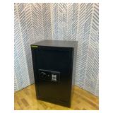 Retails for $127! 5.3 Cuft Large Home Safes Water and Fireproof, Fire proof Safes for Home Use, Anti-Theft Security Safe Box With Digital Keypad & 3 Removable Shelves and Led Light, Money Safes for Do