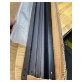 Retails for $120! Akenow 51 Pack Deck Balusters for Deck Railing, 36"X1" Heavy Duty Cast Iron Stair Railing, Flat Straight Baluster with Screws, Compatible with Wood & Composite Deck for Porch, Fence,