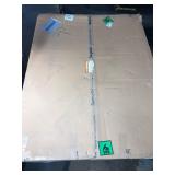 Retails for $168! SnapeZo Poster Frame 36x48 Inches, White 1.7 Inch Aluminum Profile, Front-Loading Snap Frame, Wall Mounting, Wide Series