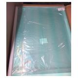 Retails for $168! SnapeZo Poster Frame 36x48 Inches, White 1.7 Inch Aluminum Profile, Front-Loading Snap Frame, Wall Mounting, Wide Series