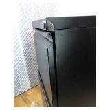 Retails for $105! Letaya Mobile File Cabinet with Lock,2 Drawer Under Desk Metal Rolling Filing Cabinets for Home Office Organizer Letters/Legal/A4(Fully Assembled-Black)