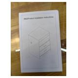 Retails for $120! Night Stand with Gun Drawer, Charging Bedside Table with USB & Type-C Port, LED Nightstand with Human Sensor Light, Modern End Table with Drawers for Bedroom Office, Black