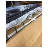 Retails for $400! Stylish Blue Pull Out Sofa Bed with Woven Polyester Fabric Solid Wood e DQ191