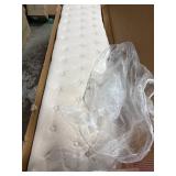 Retails for $172! Kingfun Headboards for King Size Bed in Modern Button Design, Premium Linen Fabric Upholstered Tufted Bed Headboard, Adjustable Solid Wood Head Board, Beige