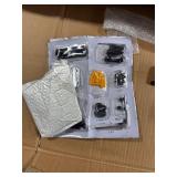 Retails for $172! Kingfun Headboards for King Size Bed in Modern Button Design, Premium Linen Fabric Upholstered Tufted Bed Headboard, Adjustable Solid Wood Head Board, Beige