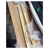 Retails for $172! Kingfun Headboards for King Size Bed in Modern Button Design, Premium Linen Fabric Upholstered Tufted Bed Headboard, Adjustable Solid Wood Head Board, Beige