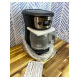 Mr. Coffee 12-Cup Programmable Coffee Maker - Black/Stainless Steel