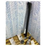 Retractable Baby Gate,Mesh Baby Gate or Mesh Dog Gate,33" Tall,Extends up to 55" Wide,Child Safety Gate for Doorways, Stairs, Hallways, Indoor/Outdoor New Black,33"x55"