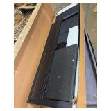 Retails for $130! Furnulem Twin Size Bed Frame, Headboard with LED Light and Charging Station, Metal Platform Bed with 2 Underbed Drawers