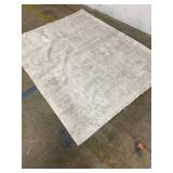 Washable Beige Area Rug 8x10 Modern Abstract Living Room Large Carpet Bedroom Neutral Soft Throw Rug Low Pile Non Slip Indoor Contemporary Floor Cover for Dining Room Office