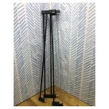 COMOMY 91.5cm Extra Tall Baby Gate for Stairs Doorways, Fits Openings 75-110cm Wide, Auto Close Sturdy Safety Dog Gate for House, Pressure Fit Easy Walk Through Pet Gate with Door, Black