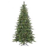 Retails $315! National Tree Company 7-Ft Feel-Real Pacific Mixed Pine 350-Light Artificial Christmas Tree, Green