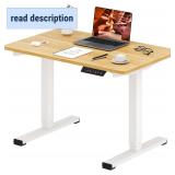 Small Adjustable Stand Up Desk for Children,One-Piece Standing Desk 31.5 x 19.7 Inch, Home Office Desk Computer Workstation, Maple