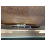 Broan 30 Inch Stainless Steel ADA Capable Non Ducted Under Cabinet Range Hood - Unable to Test  - (Missing Power Cable and Accessories)  - Retail: $99